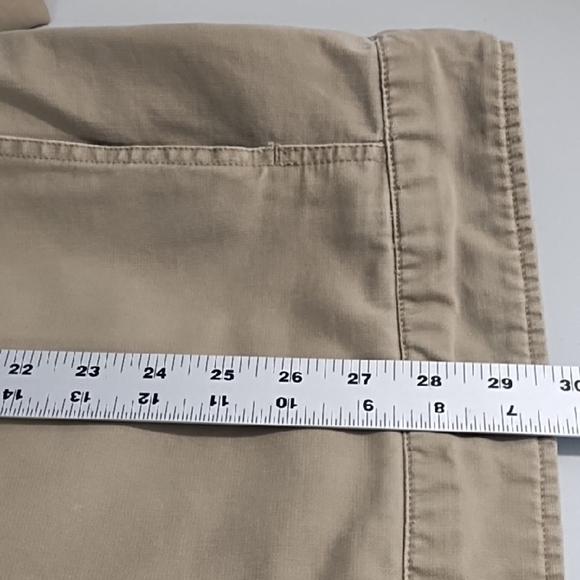 GAP Tan Cotton Canvas Utility Jacket Classic Collar Zip Front - Picture 7 of 16
